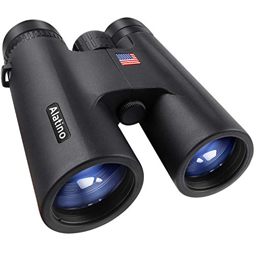 Product Cover 10x42 Compact Binoculars for Adults, BaK-4 Roof Prism Lightweight Binoculars for Bird Watching, Hunting, Travel, Hiking, Sports Events