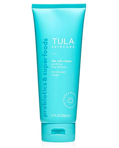Product Cover TULA Probiotic Skin Care The Cult Classic Purifying Face Cleanser | Gentle and Effective Face Wash, Makeup Remover, Nourishing and Hydrating | 6.7 oz. (New Packaging)