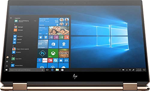 Product Cover 2019 HP Spectre x360 15t Touch 4K IPS AMOLED GTX 1650 with 6 core(9th Gen Intel i7 9750H, 1TB SSD, 16GB, 2-in-1, 3 Years McAfee Internet Security, Windows 10 PRO Upgrade, Worldwide Warranty) Dark Ash