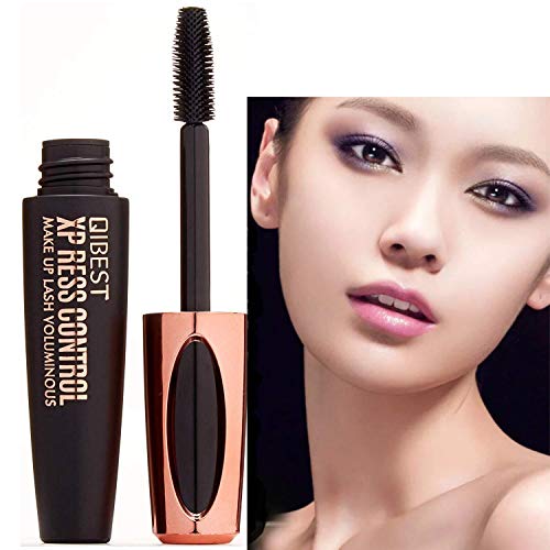 Product Cover 4D Silk Fiber Lash Mascara Waterproof Luxuriously Longer Thicker Voluminous Eyelashes Long-Lasting Dramatic Extension Smudge-proof Hypoallergenic Formula Best mascara Lash extension looks natural real