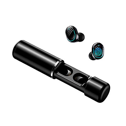 Product Cover True Wireless Earbuds,Newmsnr i11 Bluetooth 5.0 Sports HD Stereo Touch Control Ear Buds with IPX7 Waterproof/Fast Connection/Mini Earbuds(Only 4g)/Total 20H Playtime (Black)