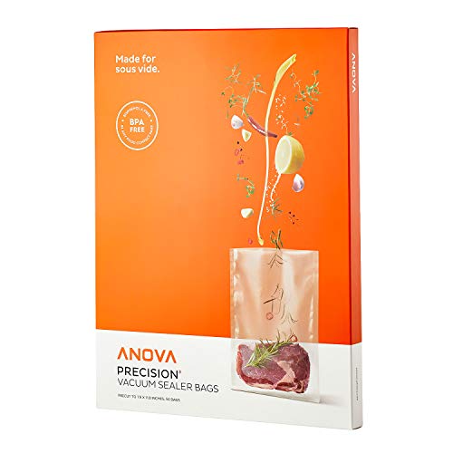 Product Cover Anova Culinary ANVB01 Anova Pre-Cut Sous Vide Vacuum Sealer bags, One size, Clear