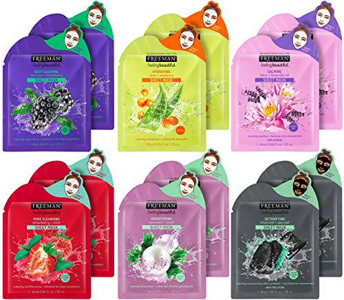 Product Cover Freeman Feeling Beautiful Sheet Mask variety pack - 12 Count