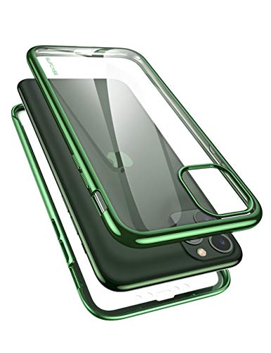 Product Cover SUPCASE [Unicorn Beetle Electro Series] Designed for Apple iPhone 11 Pro 2019 5.8 inch Case, Metallic Electroplated Edges, Slim Full-Body Protective Case with Built-in Screen Protector (Green)