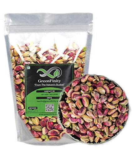 Product Cover GreenFinity: Pistachios Kernals Without Shell - 300Gms | Pista | (Premium Quality).