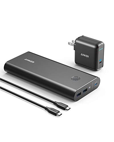 Product Cover Anker PowerCore+ 26800 PD 45W with 60W PD Charger, Power Delivery Portable Charger Bundle for USB C Laptops, MacBook Air/Pro/Dell XPS/iPad Pro 2018, iPhone 11 Pro / 11 / XS Max / X / 8, and More