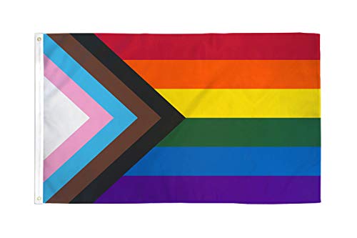 Product Cover The Flag Joint - Progress Pride Flag 3x5ft Poly - Perfect for Showing Your Pride Community Support!