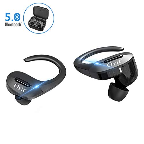 Product Cover Wireless Earbuds Bluetooth 5.0, Sports Bluetooth Headphones 50H Playtime in-Ear TWS Stereo HiFi Sound Bluetooth Earbuds Wireless Earphones with Charging Case