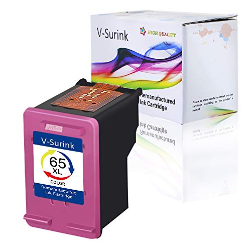 Product Cover V-Surink Remanufactured Ink Cartridge Replacement for Hp 65XL (1 Color)