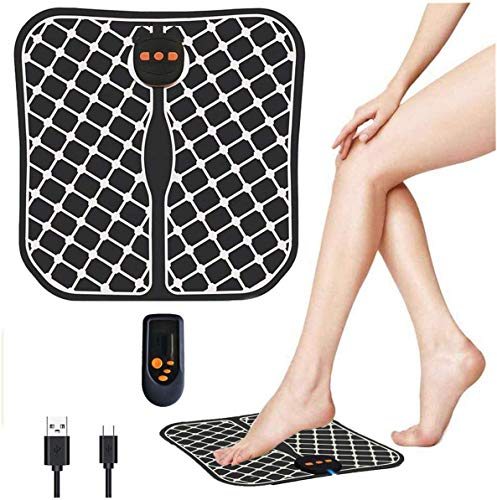 Product Cover FUSHITON ABS Stimulator Foot Massager Low-Frequency Pulses EMS Foot Massage Cushion EMS Intelligent Physiotherapy Massage Instrument Improve Blood Circulation