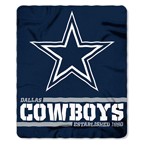 Product Cover Northwest NFL Dallas Cowboys 50x60 Fleece Split Wide DesignBlanket, Team Colors, One Size
