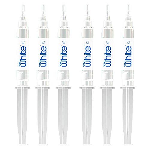 Product Cover Total White Photocatalyst Whitening Gel for Ultrasonic 360 Toothbrush - Restore Pigmentation and Brightness to your Teeth (6 Pack)