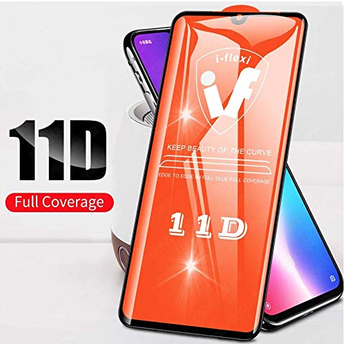 Product Cover Jump Start MI Note 7 Pro/7S/7 Tempered Glass 11D Screen Protector High-Definition Full Coverage (Black) Anti-Scratch [Case-Friendly] OG 11D for Redmi Note 7/7 Pro/7S Glass