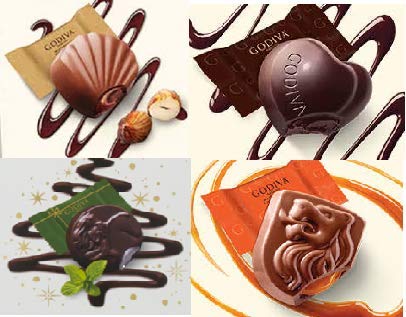 Product Cover Godiva Chocolatier Masterpiece Chocolates - Gourmet Chocolates - Individually Wrapped- 2 Lbs./100 Count - Perfect for Gifts, Candy Bowls, Office Treats, Entertaining (Assorted Flavors)