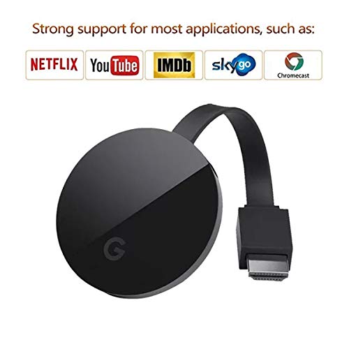 Product Cover 1080P Wireless HDMI Display Adapter,iPhone Ipad Miracast Dongle for TV,Upgraded PHADEN Streaming Transmitter,MacBook Laptop Samsung Android Phones for Business Education Back to School College