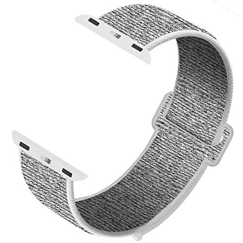 Product Cover GZ GZHISY Newest Band Compatible with Apple Watch Band 38mm 40mm, Soft Breathable Strap Replacement Band, Compatible for iWatch Series 5/4/3/2/1, Seashell 38mm 40mm