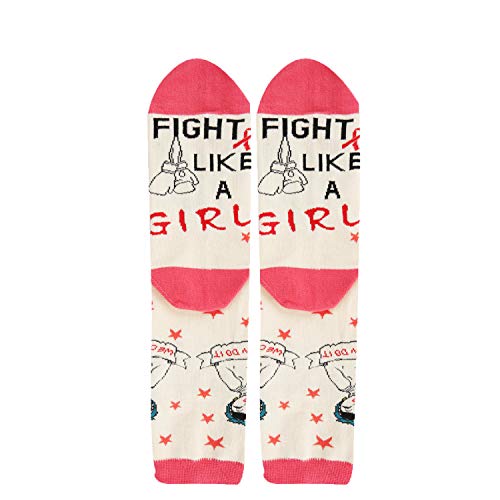 Product Cover Zmart Women's Funny Girl Power Crew Socks, Crazy Novelty Gift Idea