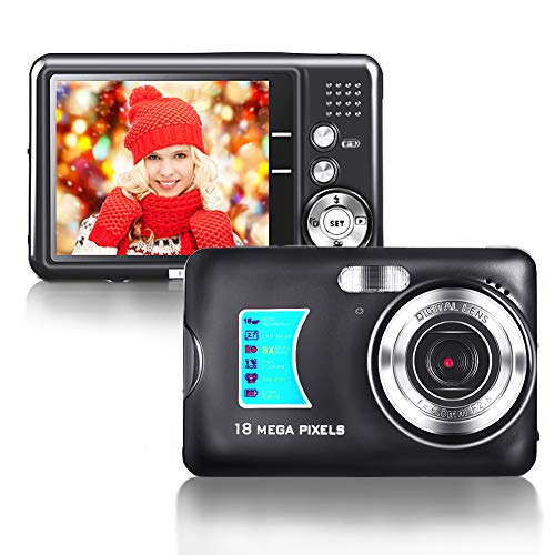Product Cover Digital Camera 2.7inch HD Mini Digital Video Camera Point and Shoot Students Digital Camera for Kids Teenagers Beginners