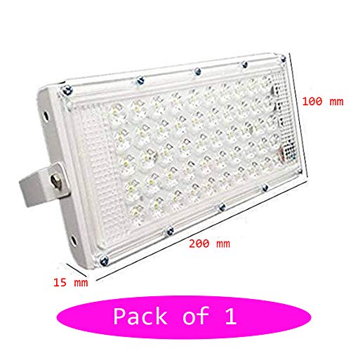 Product Cover UmiCom 50W LED IP65 Outdoor Flood Light (White) - Pack of 1