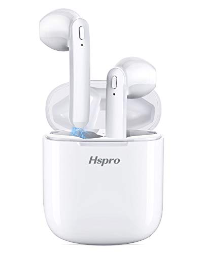 Product Cover Wireless Earbuds, HSPRO Bluetooth 5.0 Headphones True Wireless Earbuds in-Ear Headset with Mic, Single/Twin Mode, 30Hrs Playtime for Work/Sports
