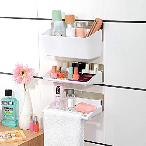 Product Cover Goank Plastic Bathroom Cosmetic Organizer Accessories Shelves Storage Rack