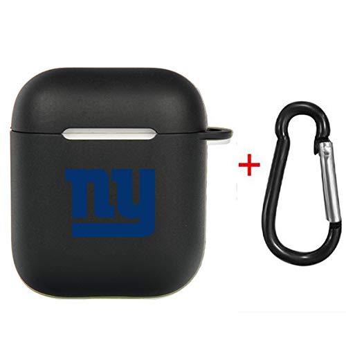 Product Cover Zhang Fu Li American Football Collection - AirPods Soft TPU Case Shockproof Protective Case Cover Compatible with Apple AirPods & AirPods 2019 for New York Giants