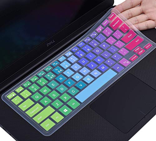 Product Cover Colorful Keyboard Cover for 2019 New Dell XPS 15 7590 / XPS 15 9570 9560 9550 15.6