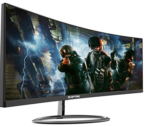 Product Cover Sceptre C305W-2560UN 30-inch 21:9 Super Curved Ultrawide Creative Monitor 2560x1080p Ultra Slim HDMI DisplayPort up to 85Hz 1ms MPRT FPS-RTS Build-in Speakers, Machine Black 2020