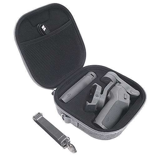 Product Cover HIJIAO Hard Carrying Case for DJI Osmo Mobile 3, Waterproof Travel Bag for Osmo Mobile 3 Accessories (Gray)