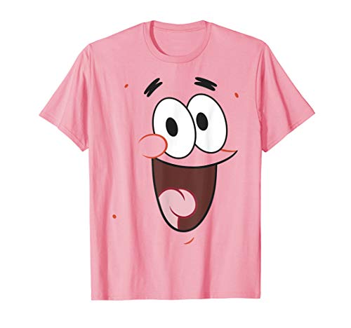 Product Cover SpongeBob SquarePants Patrick Face Portrait T-Shirt