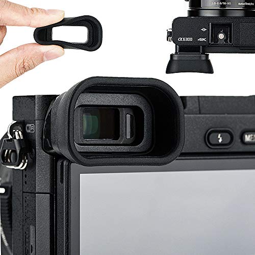 Product Cover Soft Silicon Camera Viewfinder Eyecup Eyepiece Eyeshade for Sony A6000 A6100 A6300 Eye Cup Protector Replaces Sony FDA-EP10