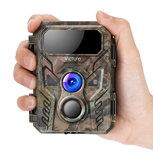 Product Cover Victure Mini Trail Game Camera 16MP 1080P with Advanced Night Vision Motion Activated IP66 Waterproof for Hunting Games and Wildlife Watching