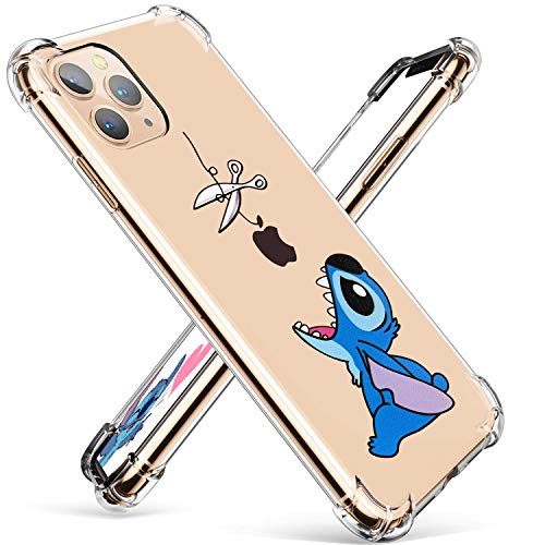 Product Cover Logee TPU Stitch Cute Cartoon Clear Case for iPhone 11 6.1
