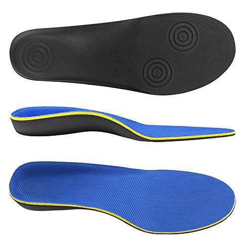 Product Cover VoMii Arch Support Insoles for Flat Feet, Plantar Fasciitis, High Arch, Pronation, Relief Pain of Heel Spurs Fits for Men Women and Kids, S(Women 7.5-10 / Men 5.5-8)