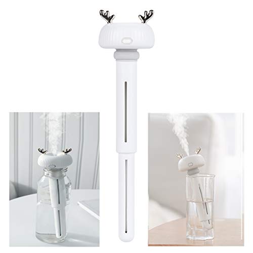 Product Cover Cool Mist Humidifier Diffuser UCAN Portable Mini USB Humidifier Travel Air Humidifying for Travel Office Hotel Household Without Water Bottle (Antlers)