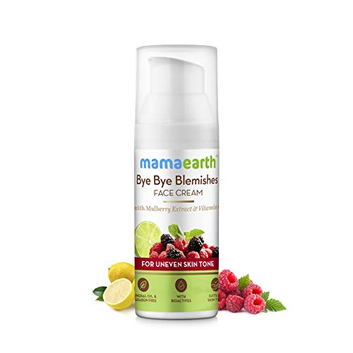 Product Cover Mamaearth Bye Bye Blemishes Face Cream, For Pigmentation & Blemish Removal, With Mulberry Extract & Vitamin C - 30ml