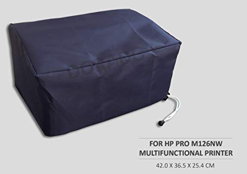 Product Cover Dorado Dust Proof Water Proof Washable Printer Cover for HP Laserjet Pro MFP M126nw (Blue)