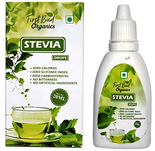 Product Cover First Bud organics Stevia Drops Liquid - 20 ml | 400 servings