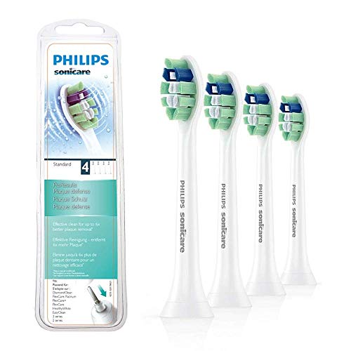 Product Cover Replacement Toothbrush Heads Compatible with Phillips Sonicare Electric Toothbrush HX9023/HX9024,Fits 2 Series Plaque Control,3 Series Gum Health,DiamondClean,FlexCare,HealthyWhite,EasyClean 4 Pack