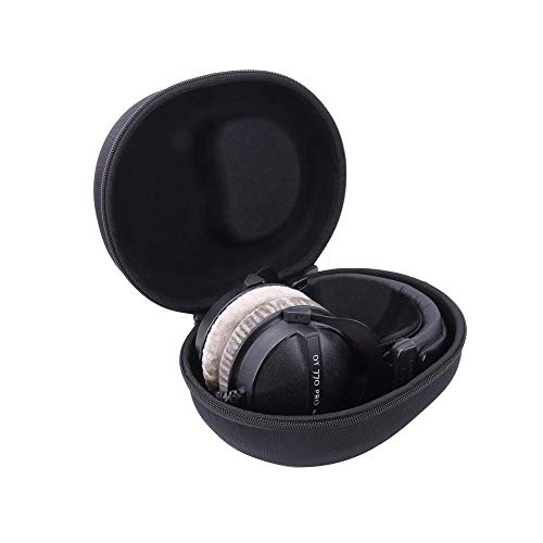 Product Cover Aenllosi Hard Carrying Case for Beyerdynamic DT PRO 770 32/80/250 Ohm Over-Ear Studio Headphones (Black)
