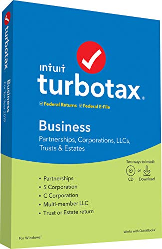 Product Cover TurboTax Business 2019 Tax Software [PC Disc]