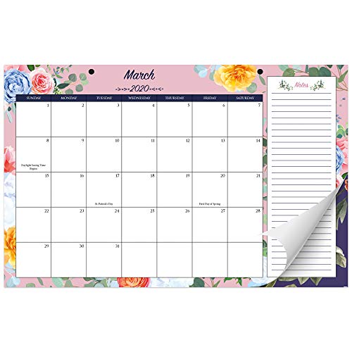 Product Cover ZICOTO 2020 Floral Desk Calendar 17