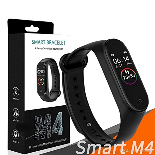 Product Cover POPPEY M3 Smart Band Fitness Tracker Watch Heart Rate with Activity Tracker Waterproof Body Functions Like Steps Counter, Calorie Counter, Blood Pressure, Heart Rate Monitor LED Touchscreen