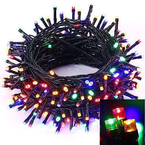 Product Cover EYUVAA LABEL Waterproof LED String Lights 30 MTR 120 LED Multi Color Changing with 8 Modes Operations 5mm Light Lamp for Diwali Decoration Christmas Party Home Decor for Outdoor & Indoor