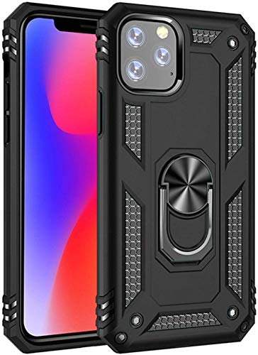 Product Cover iPhone 11 Pro Case [ Military Grade ] 15ft. Drop Tested Protective Case | Kickstand | Compatible for Apple iPhone 11 Pro 5.8 inch 2019- Black