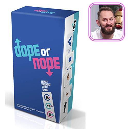 Product Cover Dope or Nope - Family Friendly Party Game - Create Dope Products by Combining Everyday Items Into Hilarious Combinations