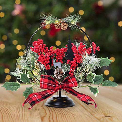 Product Cover MRah Christmas Table Decoration with Red Berries