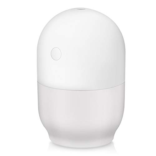 Product Cover GKCI Cool Mist Humidifier - Premium Humidifying Unit, Whisper-Quiet Operation, Automatic Shut-Off and Night Light Function - Lasts Up to 16 Hours (White)
