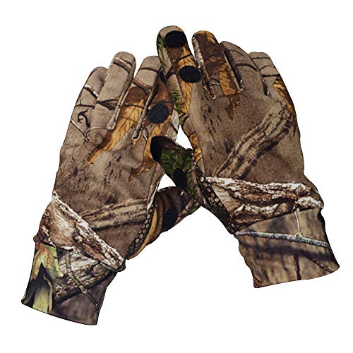 Product Cover Eamber Camouflage Hunting Gloves Full Finger/Fingerless Gloves Pro Anti-Slip Camo Realtree Glove Archery Accessories Hunting Outdoors (M) (L) (L)