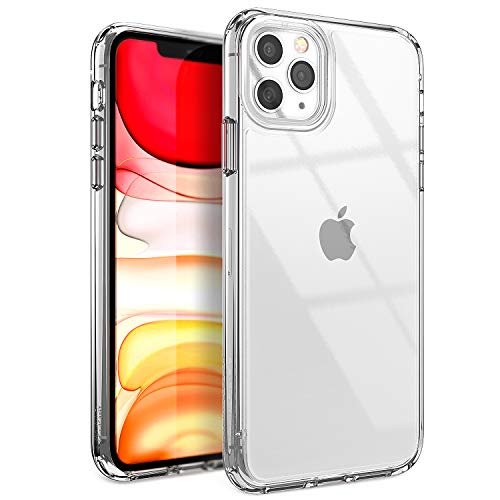 Product Cover YOUMAKER Stylish Crystal Clear Case for iPhone 11 Pro Max, Anti-Scratch Shock Absorption Slim Fit Drop Protection Premium Bumper Cover Case for iPhone 11 Pro Max 6.5 inch (2019 Release) - Clear